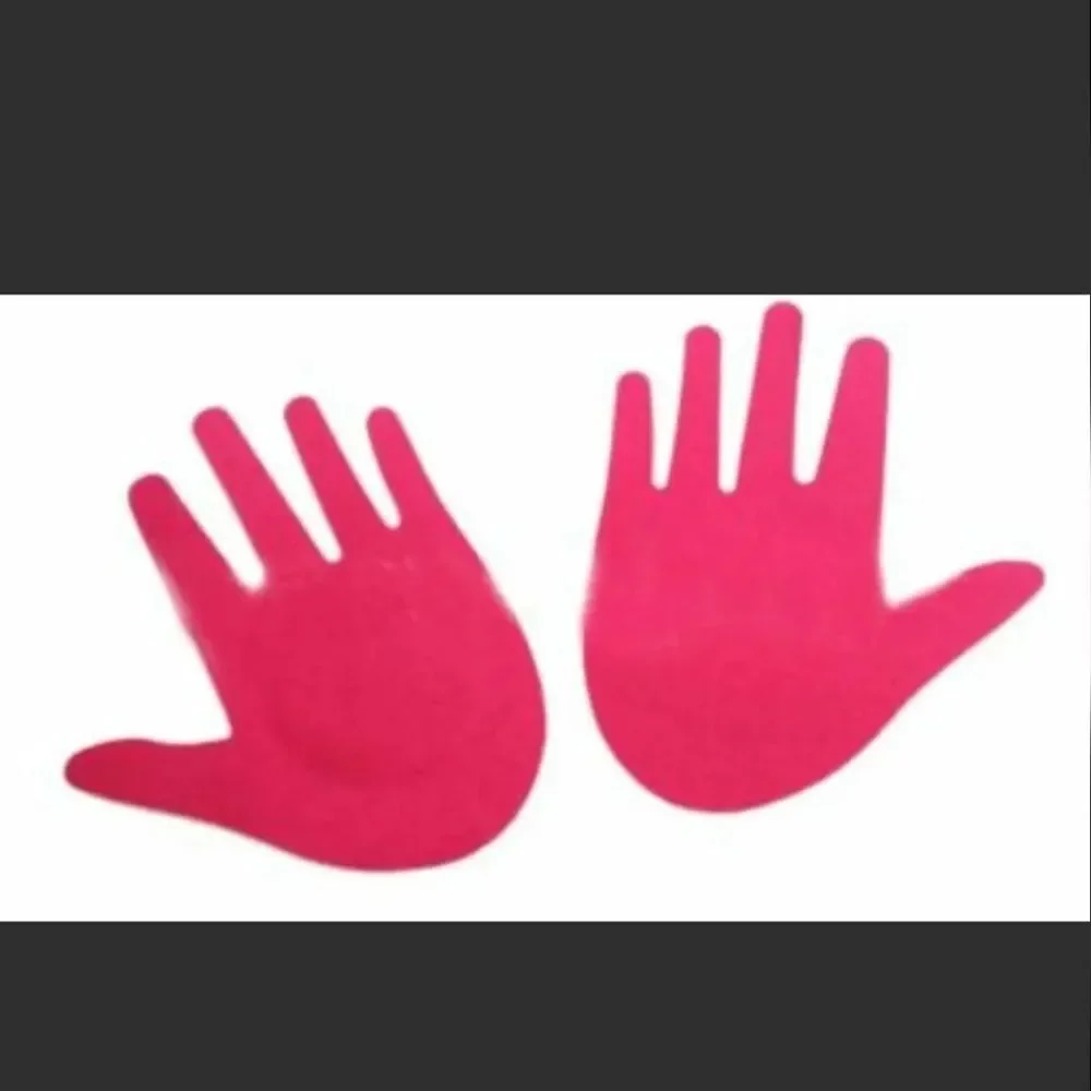 NWOT Pink Hand Pasties